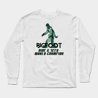 Bigfoot Hide & Seek Long Sleeve T-Shirt